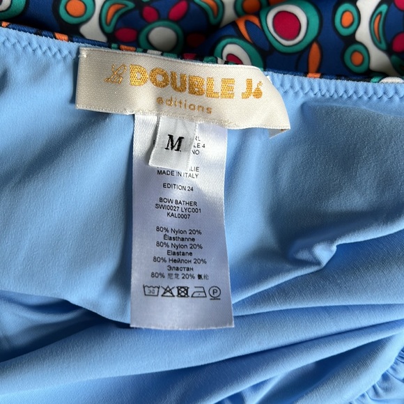 LA DOUBLEJ Bow Bather One Piece Swimsuit sz M 325$ - Picture 10 of 10